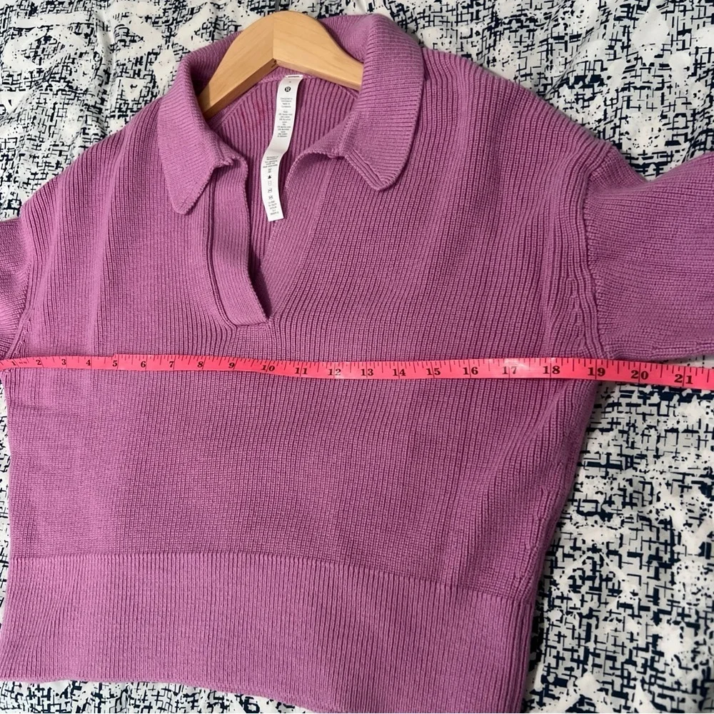 Lululemon Collared Merino Wool-Blend Sweater